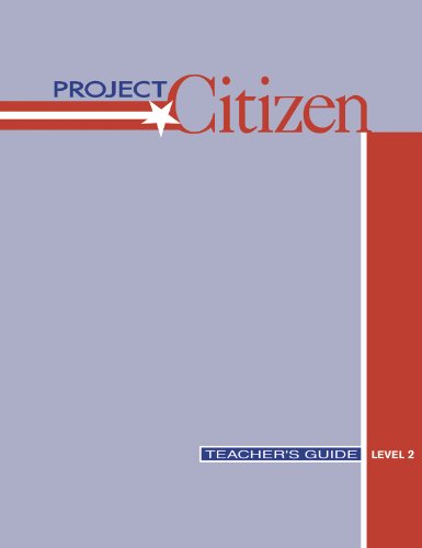 Stock image for Project Citizen (Secondary Students or Adults) Teacher's Guide for sale by St Vincent de Paul of Lane County