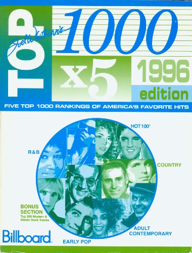 Joel Whitburn Presents Billboard Top 1000 X 5 (9780898200980) by Whitburn, Joel