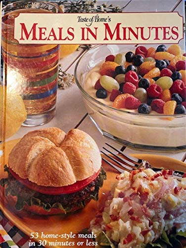 Imagen de archivo de Taste of Home's Meals in Minutes a la venta por ThriftBooks-Dallas