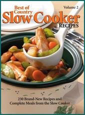Beispielbild fr Best of Country Slow Cooker Recipes / [editor, Faithann Stoner] zum Verkauf von Wonder Book