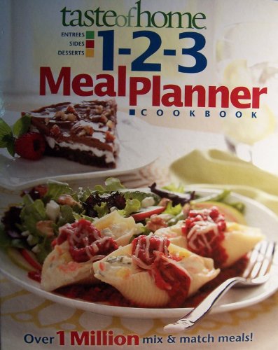 Imagen de archivo de Taste of home 1-2-3 Mael Planner Cookbook a la venta por HPB-Diamond