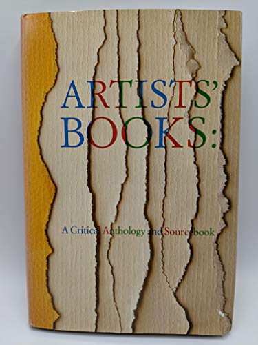 9780898220414: Artist's Books: A Critical Anthology and Sourcebook