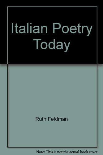 Imagen de archivo de Italian Poetry Today a la venta por Midtown Scholar Bookstore