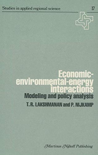 Economic-Environmental-Energy Interactions (Studies in Applied Regional Science)