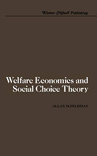 Imagen de archivo de Welfare Economics and Social Choice Theory a la venta por Irish Booksellers