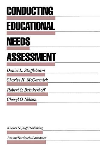 9780898381603: Conducting Educational Needs Assessment: 10 (Evaluation in Education and Human Services)