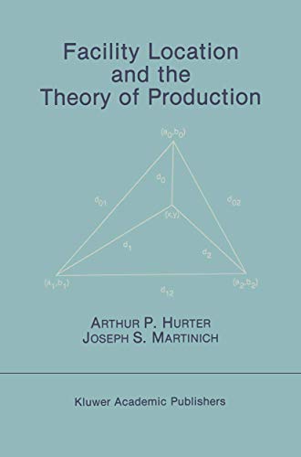 9780898382839: Facility Location and the Theory of Production