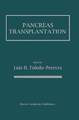 Beispielbild fr PANCREAS TRANSPLANTATION zum Verkauf von BennettBooksLtd