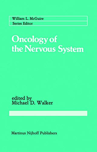 Imagen de archivo de Oncology of the Nervous System (Cancer Treatment and Research) a la venta por Alien Bindings