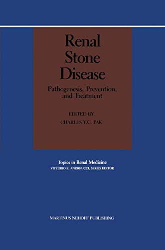 Stock image for Renal Stone Disease: Pathogenesis, Prevention and Treatment for sale by Ammareal