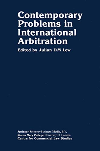 9780898389265: Contemporary Problems in International Arbitration