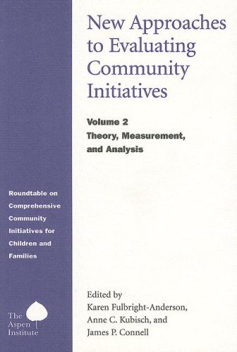 Beispielbild fr New Approaches to Evaluating Community Initiatives Vol. 2 zum Verkauf von Better World Books