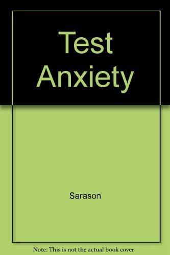 9780898590227: Test Anxiety: Theory, Research an Applications