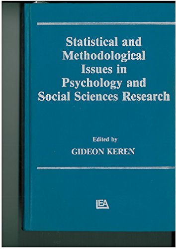 Statistical and Methodological Issues in Psychology and Social Sciences Research (9780898590623) by Jacob Cohen; Richard B Darlington; Robert L Winkler; Gordon F Pitz