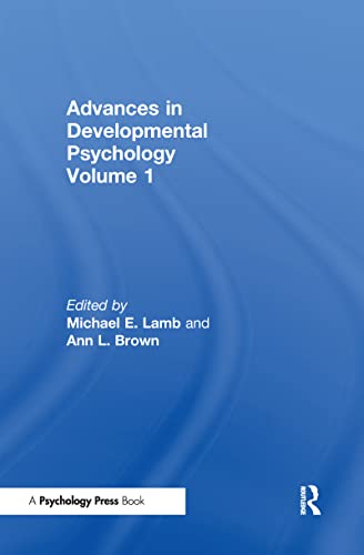 Advances in Developmental Psychology: Volume 1