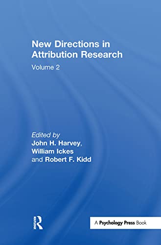 Stock image for 001: New Directions in Attribution Research: Volume 1 for sale by Chiron Media