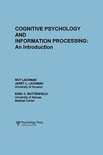 9780898591316: Cognitive Psychology and Information Processing: An Introduction