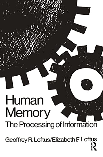 Stock image for Human Memory : The Processing of Information for sale by Buchpark
