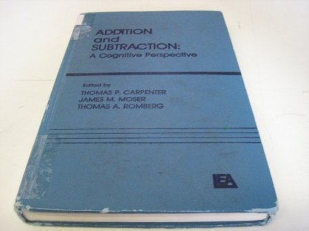 Beispielbild fr Addition and Subtraction: A Cognitive Perspective zum Verkauf von ThriftBooks-Atlanta