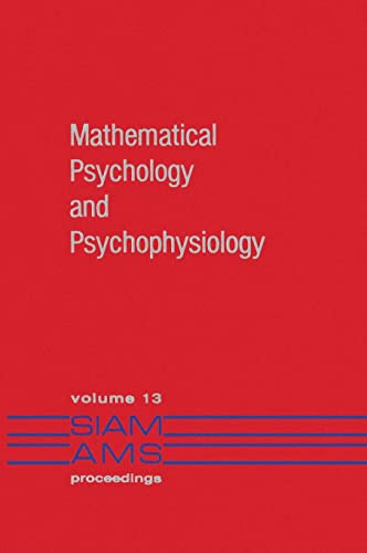 Imagen de archivo de Mathematical Psychology and Psychophysiology a la venta por ThriftBooks-Dallas