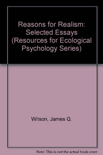 Reasons for Realism: Selected Essays of James J. Gibson (9780898592078) by Gibson, James Jerome