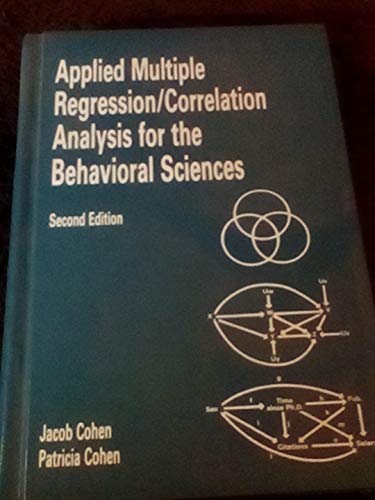 Image d'archives pour Applied Multiple Regression/Correlation Analysis for the Behavioral Sciences mis en vente par ThriftBooks-Reno