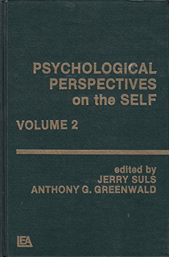 Beispielbild fr Psychological Perspectives on the Self zum Verkauf von Better World Books: West