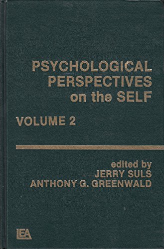 Stock image for Psychological Perspectives on the Self for sale by Better World Books: West
