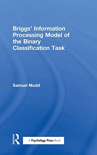 BRIGGS' INFORMATION-PROCESSING MODEL OF THE BINARY CLASSIFICATION TASK.