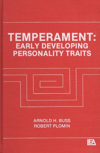 Imagen de archivo de Temperament: Early Developing Personality Traits a la venta por Housing Works Online Bookstore