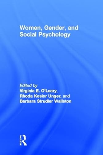 Beispielbild fr Women, Gender, and Social Psychology zum Verkauf von Better World Books