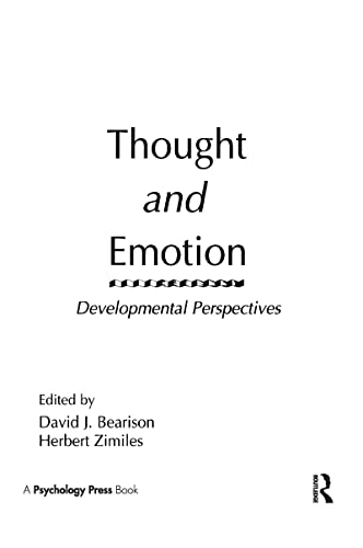 9780898595307: Thought and Emotion: Developmental Perspectives