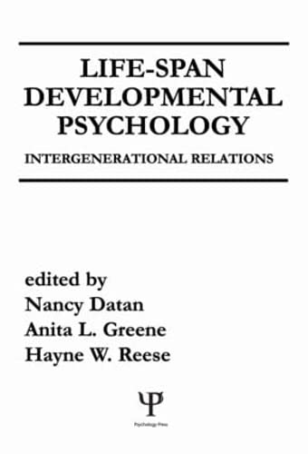 Stock image for Life-Span Developmental Psychology : Intergenerational Relations for sale by Better World Books: West