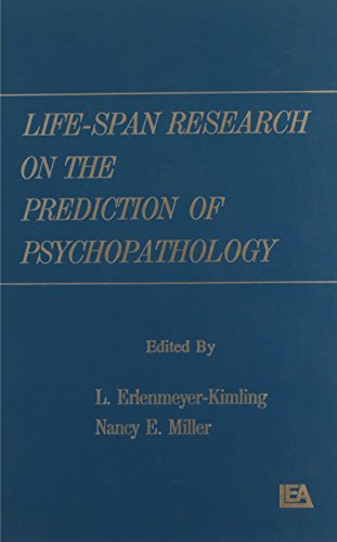 Imagen de archivo de Life Span Research on the Prediction of Psychopathology a la venta por Doss-Haus Books