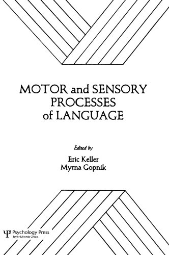 Stock image for Motor and Sensory Processes of Language (Comparative Cognition and Neuroscience) for sale by Zubal-Books, Since 1961
