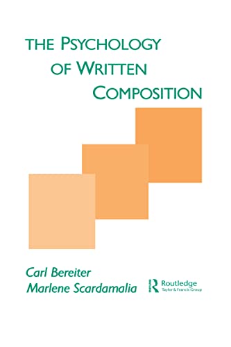 9780898596472: The Psychology of Written Composition (Psychology of Education and Instruction Series)