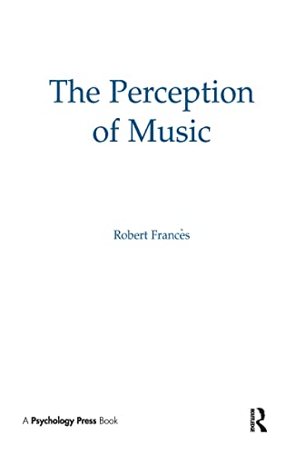 9780898596885: The Perception of Music