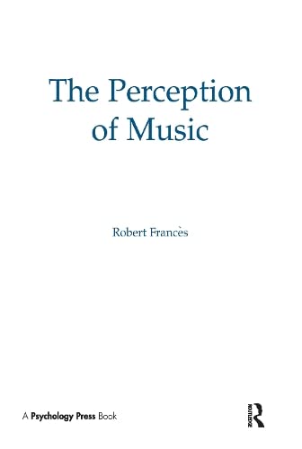 Stock image for The Perception of Music for sale by Better World Books Ltd