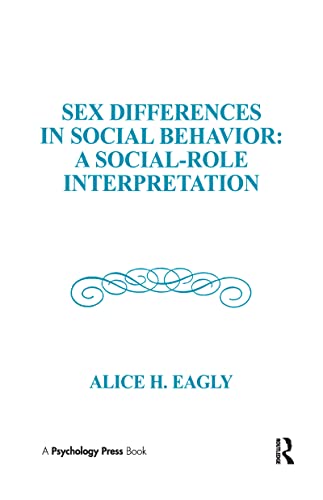 9780898598049: Sex Differences in Social Behavior: A Social-Role Interpretation