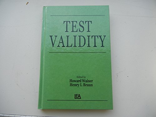 Stock image for Test Validity for sale by Chiron Media