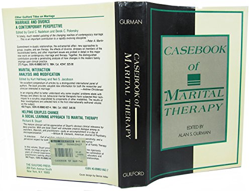 Stock image for Casebook of Marital Therapy for sale by Better World Books