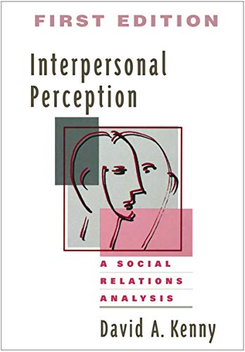 Beispielbild fr Interpersonal Perception : A Social Relations Analysis zum Verkauf von Better World Books