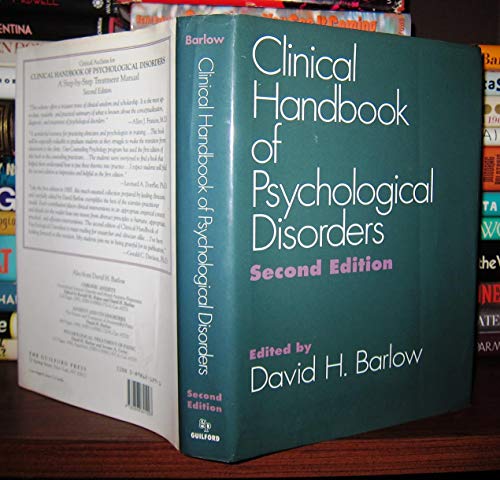 Imagen de archivo de Clinical Handbook of Psychological Disorders: A Step-by-Step Treatment Manual, Second Edition a la venta por Reliant Bookstore