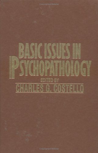 Beispielbild fr Basic Issues in Psychopathology zum Verkauf von Vashon Island Books