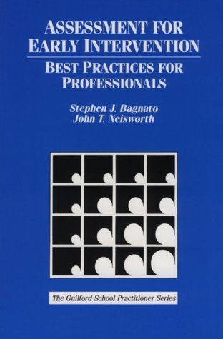 Stock image for Assessment for Early Intervention : Best Practices for Professionals for sale by Better World Books