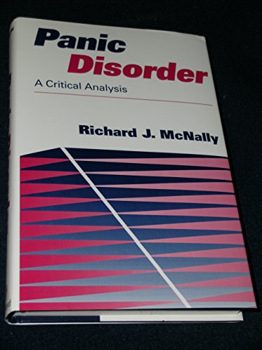 Beispielbild fr Panic Disorder A Critical Analysis zum Verkauf von Willis Monie-Books, ABAA