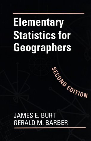 Stock image for Elementary Statistics for Geographers: Second Edition for sale by Wonder Book