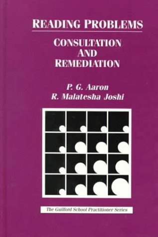 Beispielbild fr Reading Problems: Consultation and Remediation zum Verkauf von Once Upon A Time Books