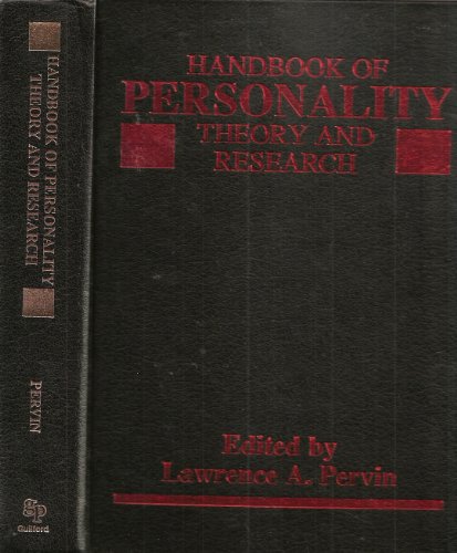 Stock image for Handbook of Personality : Theory and Research for sale by Better World Books