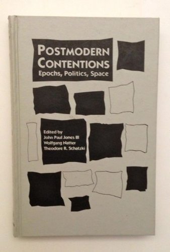 Stock image for Postmodern Contentions (Mappings: Society/Theory/Space) for sale by Cambridge Rare Books